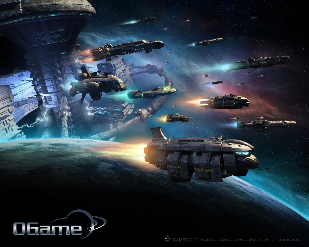Ogame - gra strategiczna MMOSG sci-fi w kosmosie 