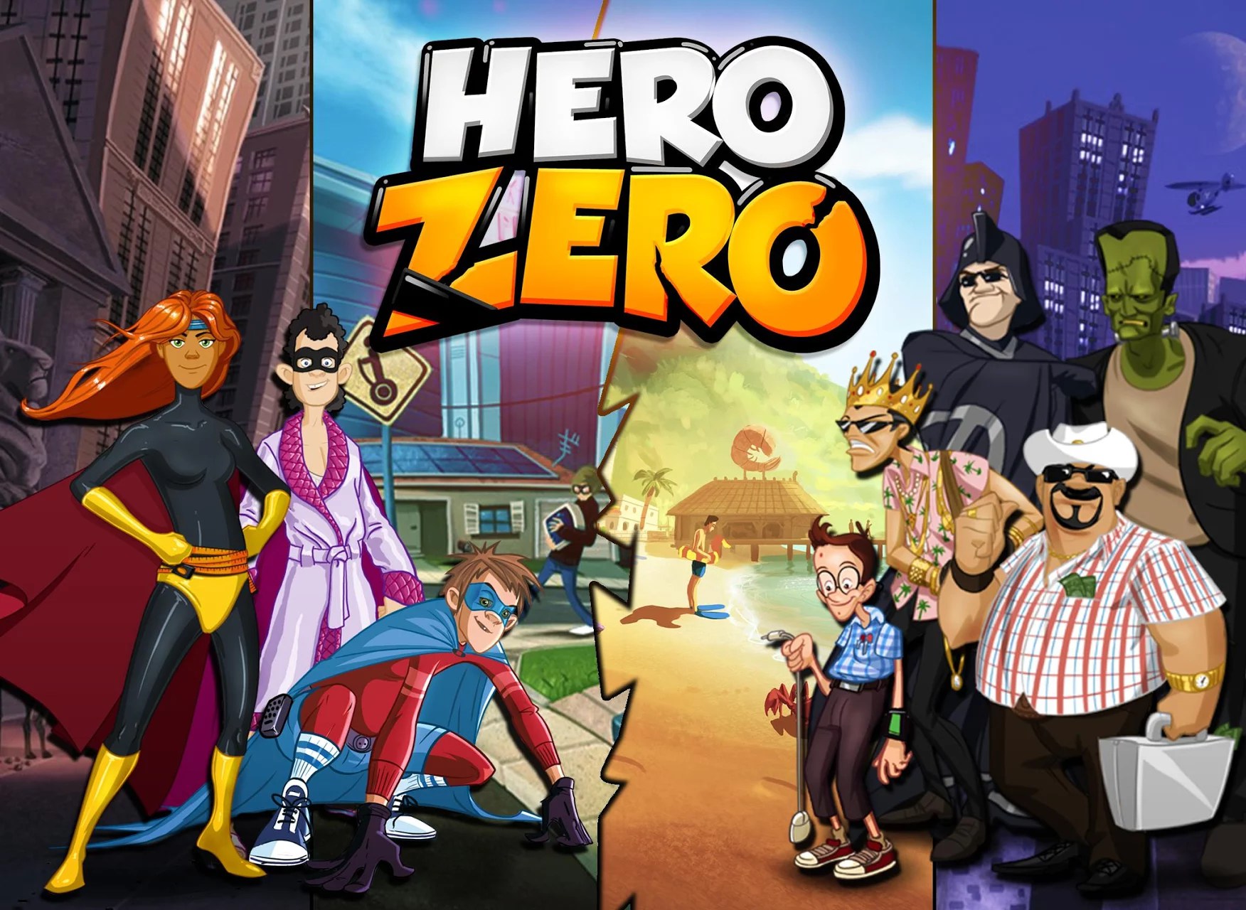 Hero Zero - gra MMORPG superbohaterowie