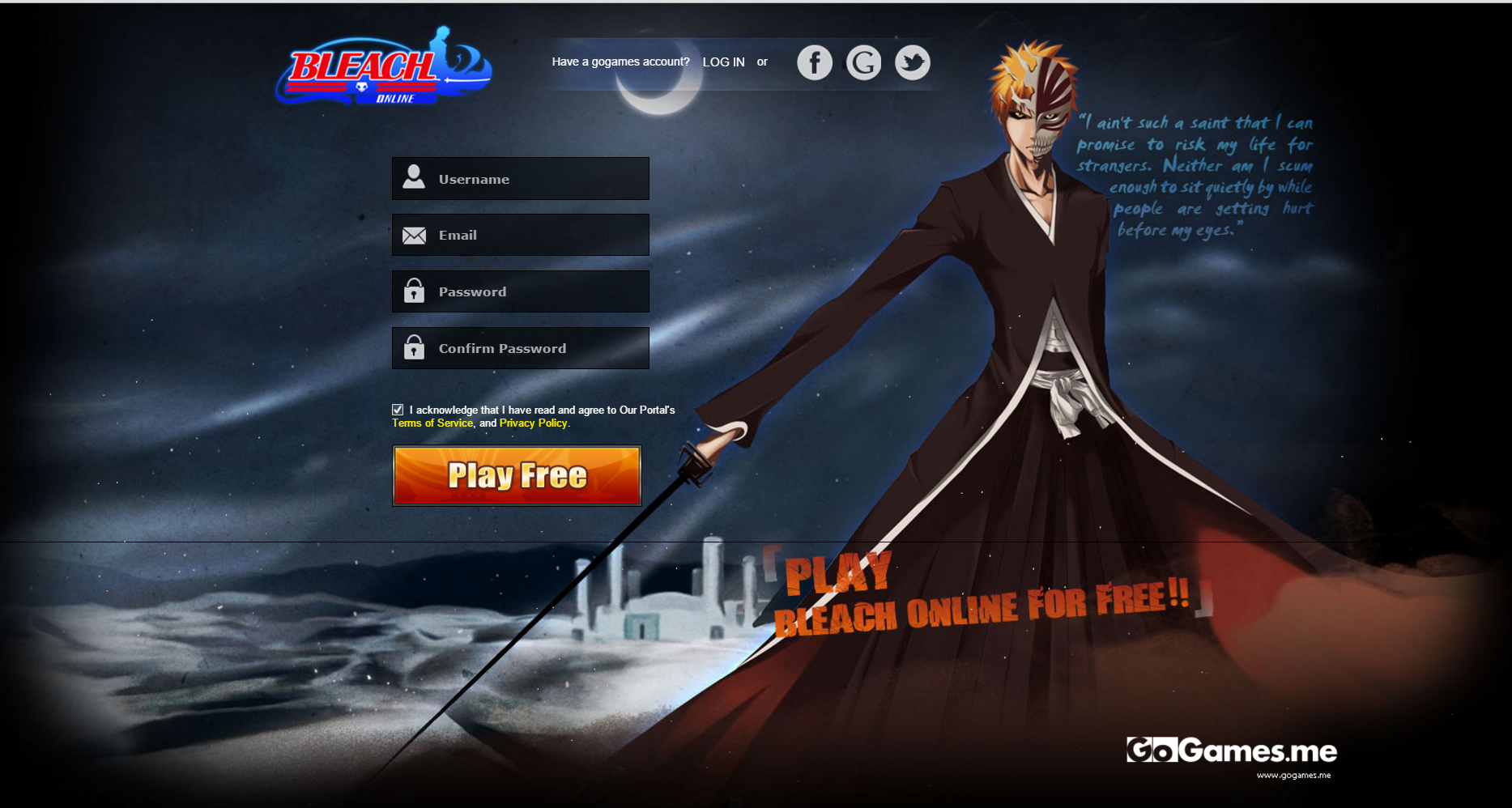 Bleach Online Gogames