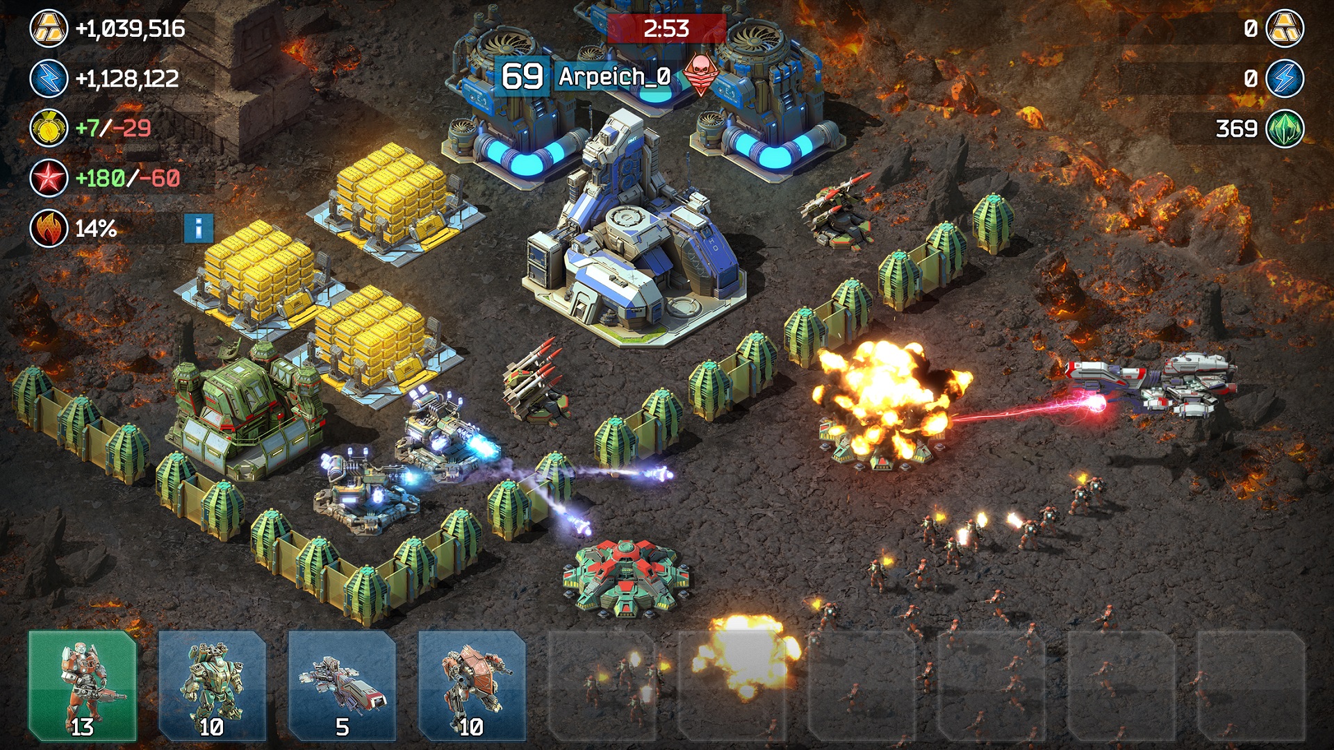 Battle for the Galaxy - strategia gra MMORTS roboty