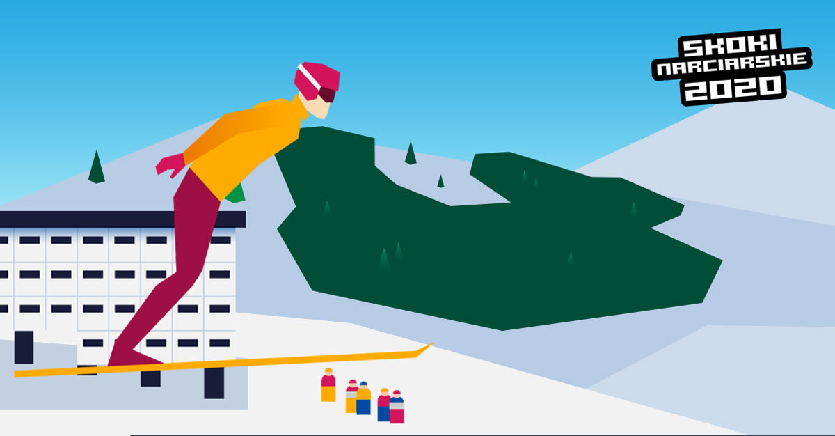 Skoki Narciarskie 2020 - gra ski jumping online