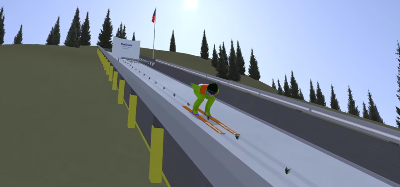 DSJ 4 online - Deluxe Ski Jump 4 - gra w skoki narciarskie