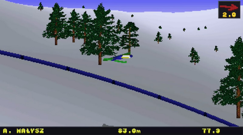 Deluxe Ski Jump 2 online - DSJ 2 - gra w skoki