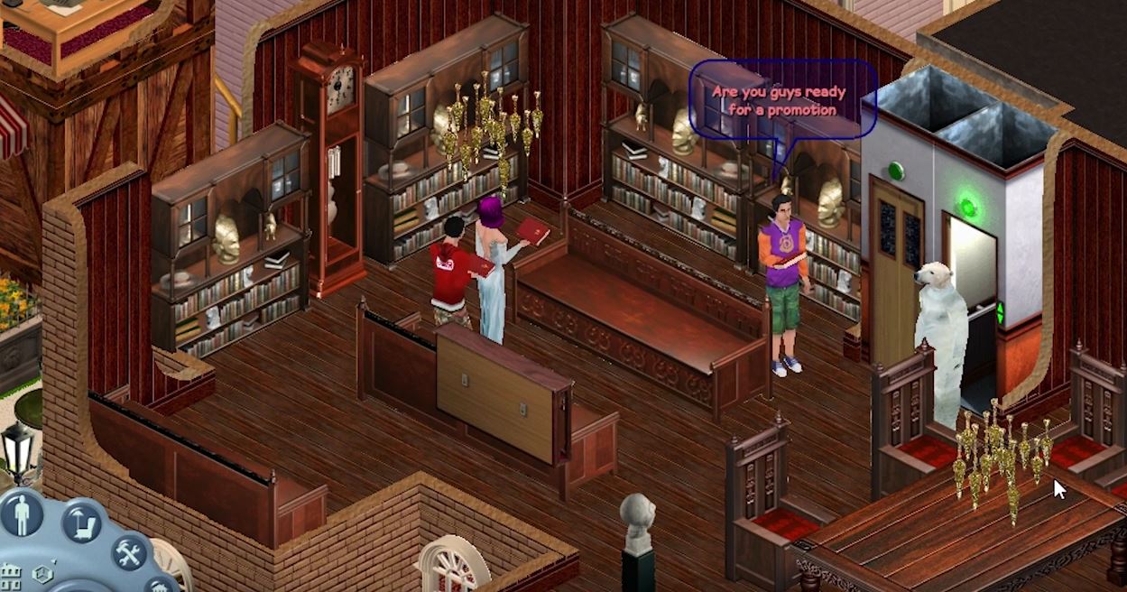 Gra The Sims Online - simsy - symulacja życia - virtual world