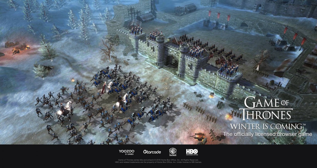 Game of Thrones: Winter is Coming - gra o tron - strategia MMO