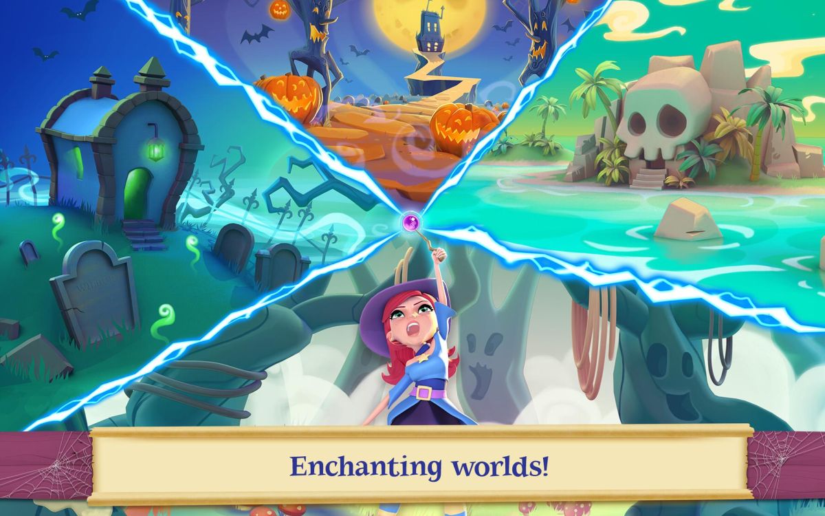 Bubble Witch Saga gra w kulki za darmo na androida