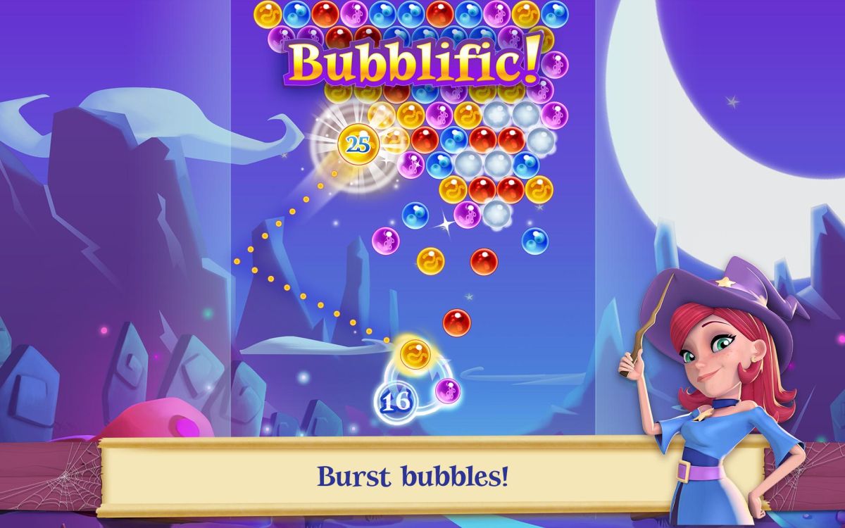 Bubble Witch Saga gry kulki online