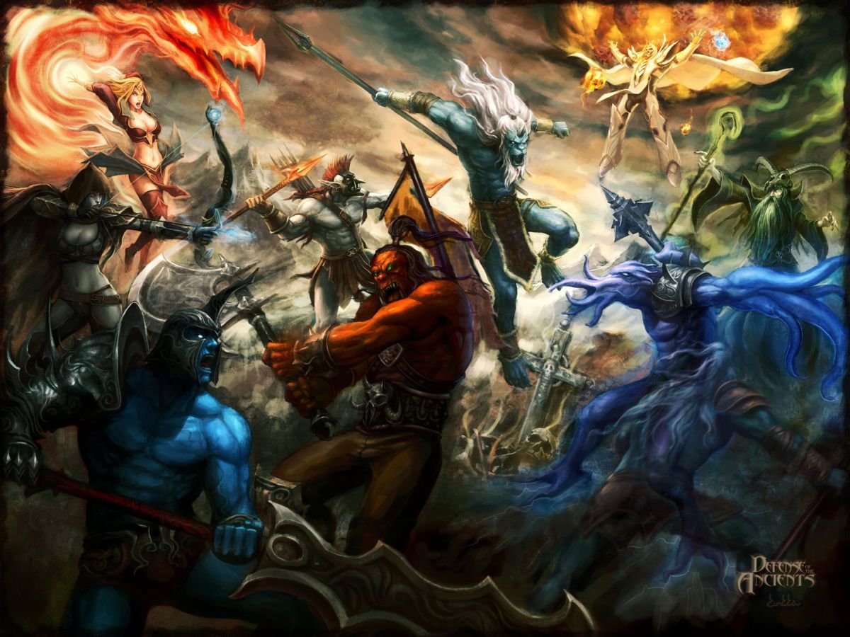 Dota MOBA fantasy gra za darmo Steam