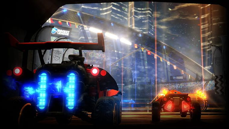 Rocket League piłkarska gra samochodowa EGS