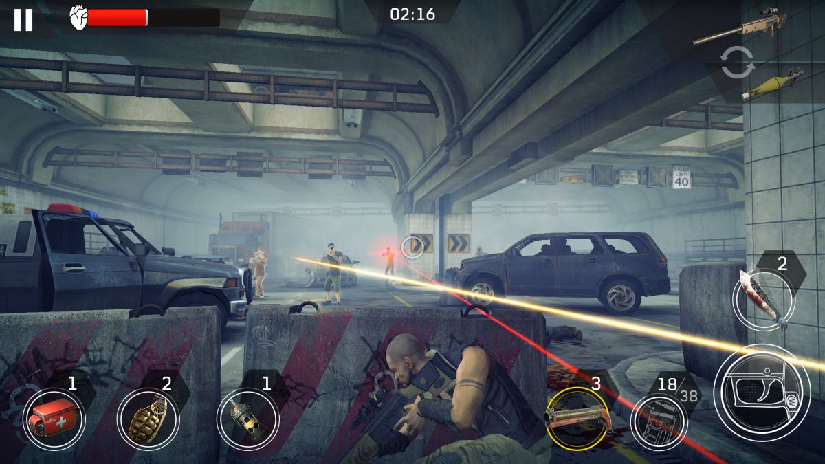 Gra Left To Survive survival shooter na telefon