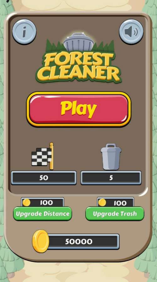 Gra Forest Cleaner najlepsze gry dla dzieci online