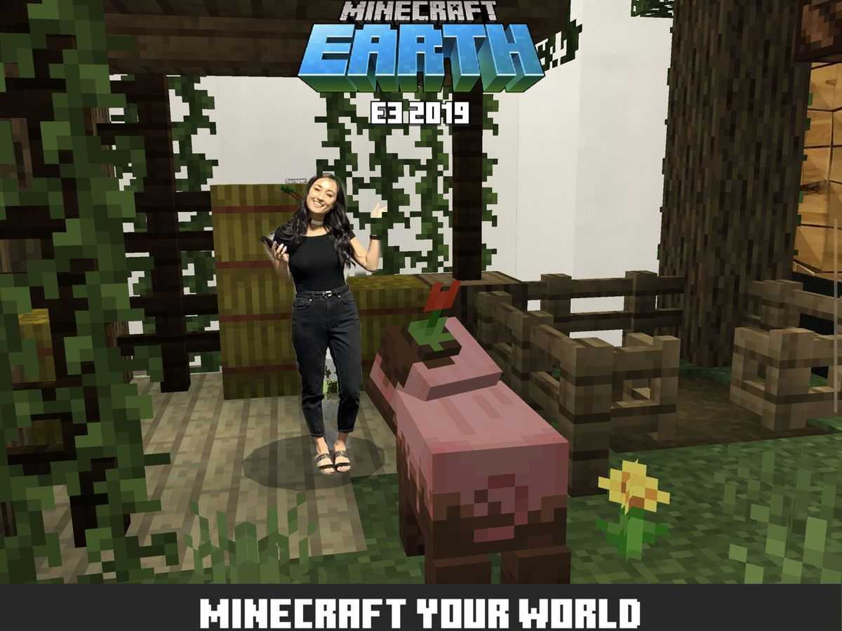 Minecraft Earthsmp mobilna gra AR