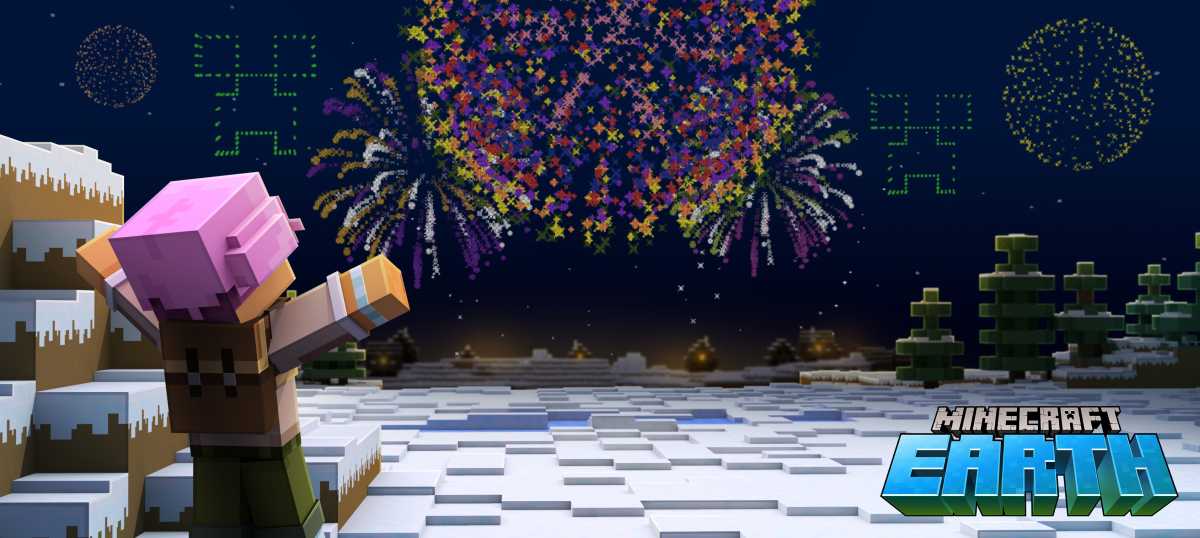 Minecraft Earth AR gra sandbox na telefon