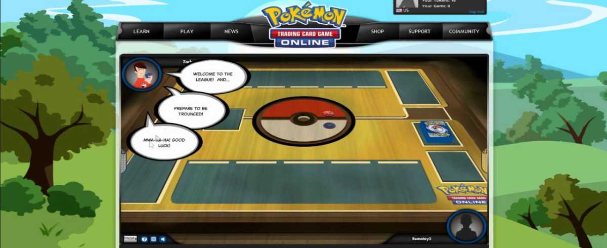 Trading Card Game pokemony online