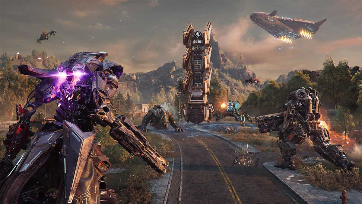 Steel Hunters sci-fi extraction shooter za darmo