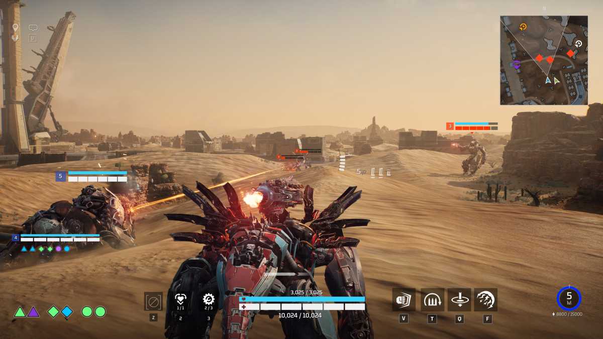 Steel Hunters hero strzelanka roboty mechy bitwy