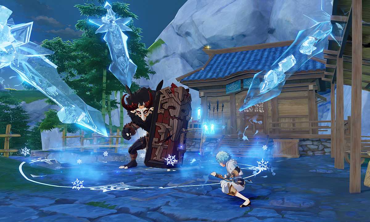 Genshin Impact anime adventure game mobile