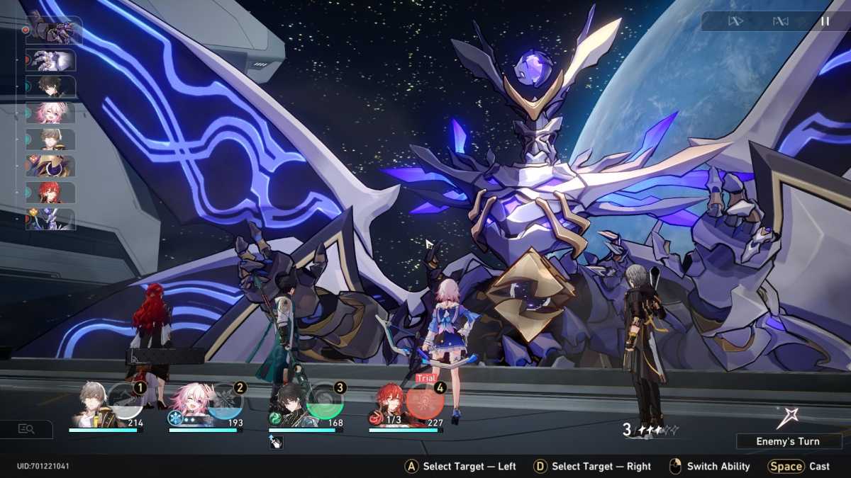 Honkai Star Rail darmowa gra anime sci fi na peceta