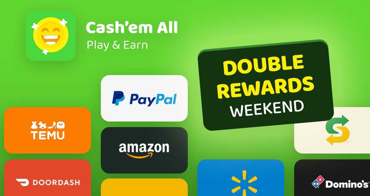 Cash'em All graj i zarabiaj gift cards