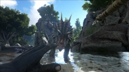 Ark: Survival Evolved - gry MMO przeglądarkowe onlie screenshoty