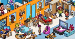 Habbo - gry MMO przeglądarkowe onlie screenshoty