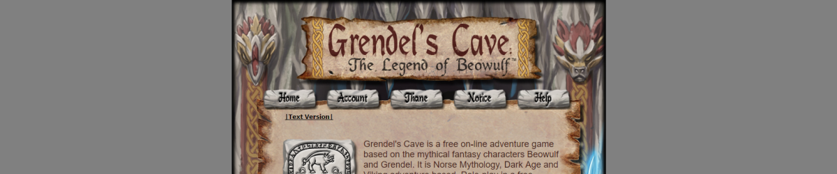 gra Grendel's Cave, the Legend of Beowulf