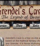 gra Grendel's Cave, the Legend of Beowulf