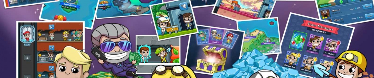 gra Idle Miner Tycoon ✪ Gra Biznes