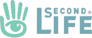 Second Life logo gry png