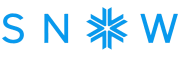 SNOW logo gry png