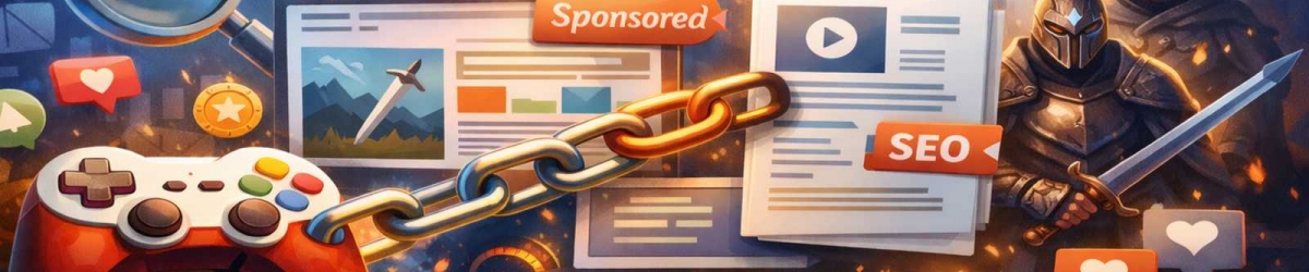 Link building i artykuły sponsorowane jako wsparcie promocji gier