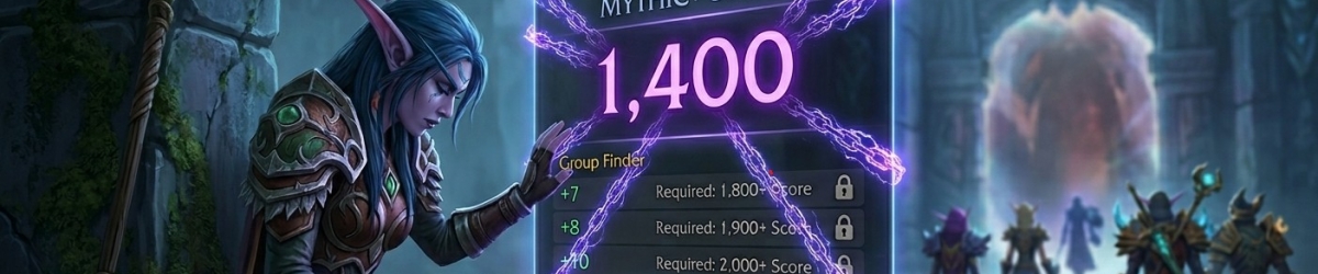 My WoW Mythic+ Score Has Been 1,400 for Three Months ✪ Here's Why That's a Problem