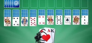 Spider Solitaire Windows - Intermediate Mode Longplay [Full HD]