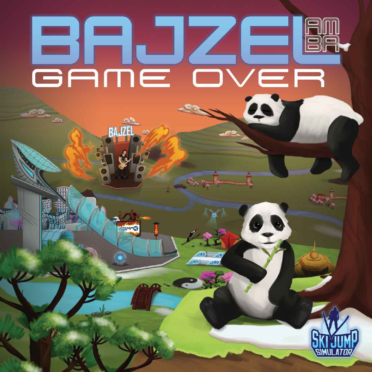 Ski Jump Simulator Game Over Bajzel Amba soundtrack muzyka gra