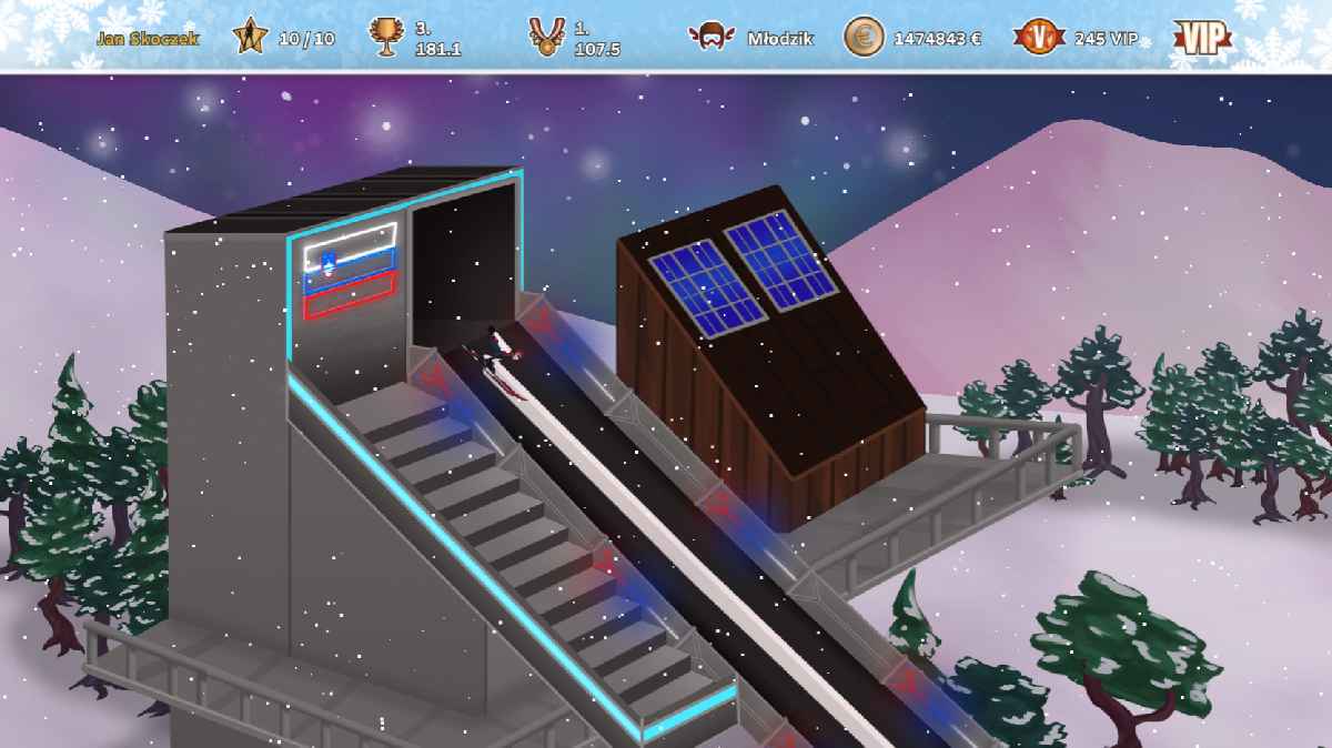 Ski Jump Simulator gra skoki narciarskie pc symulator skocznia