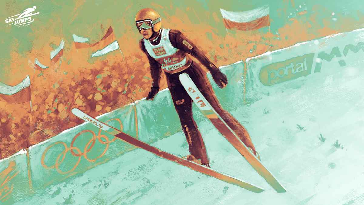 Ski Jumps skoki narciarskie gra na PC przeglądarka