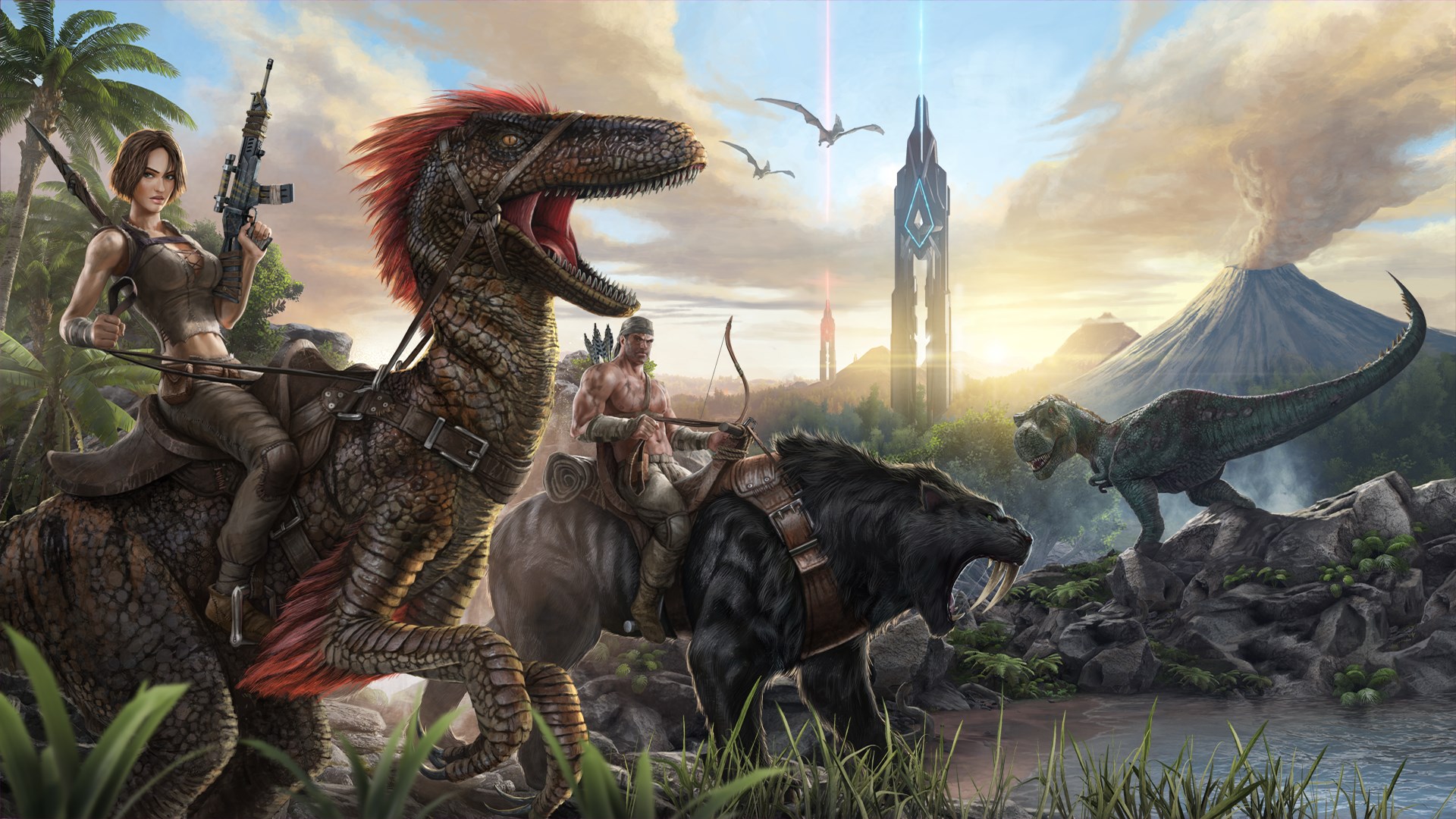 ARK evolved =- gra survival multiplayer pc dinozaury