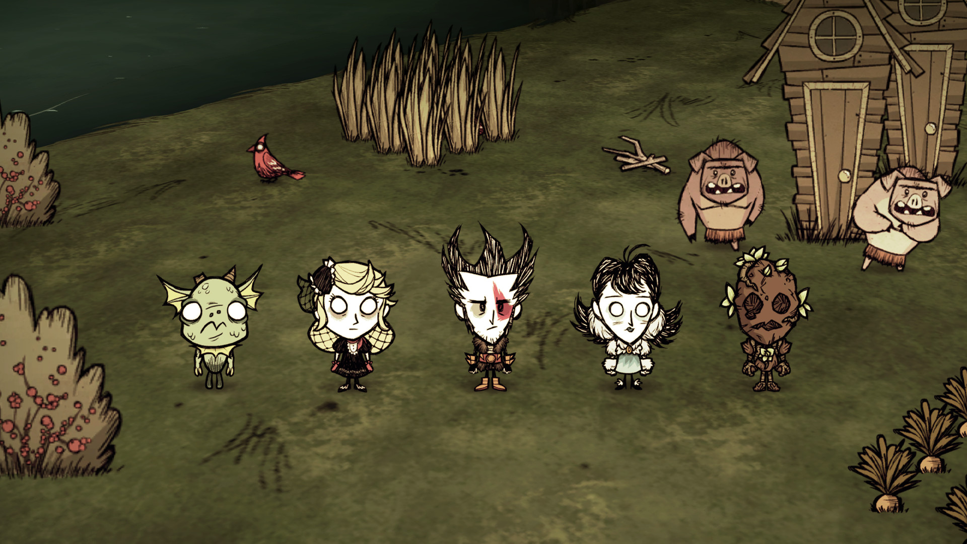 Don't starve together gra survival pc groza