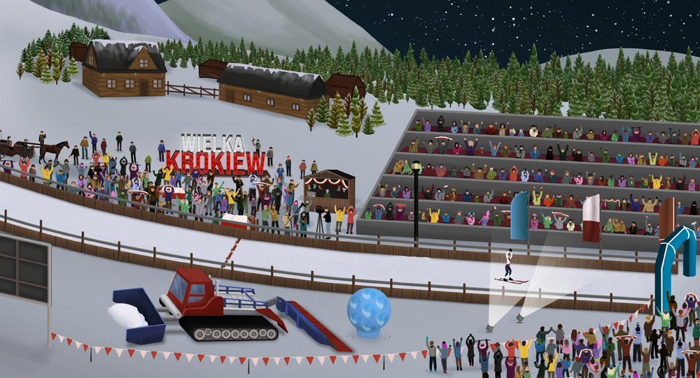 Ski Jump Simulator - gra w skoki narciarskie online