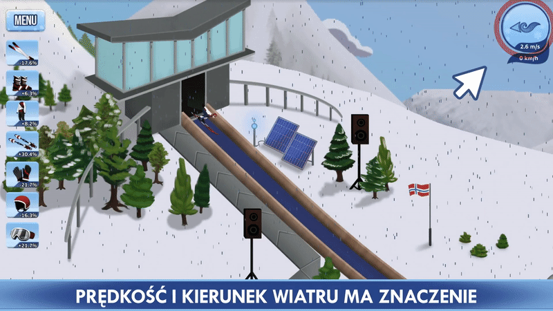 Ski Jump Simulator - gry skoki narciarskie graj teraz