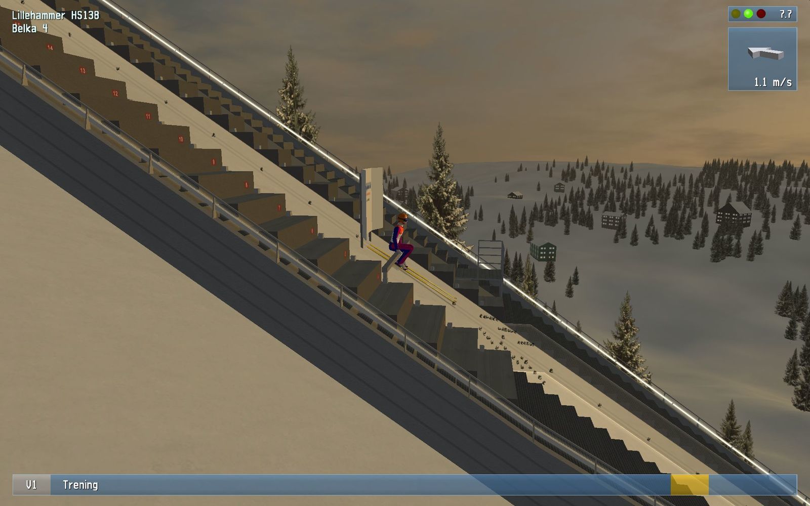 K-Point Ski Jumping - ski jumper gra o skokach