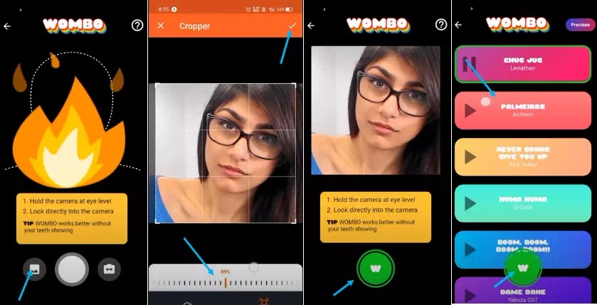 Aplikacja Wombo AI - generator twarzy, obrazu i grafiki