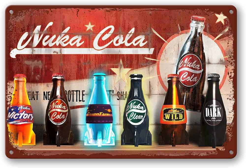 Nuka Cola Quantum gra Fallout postapo