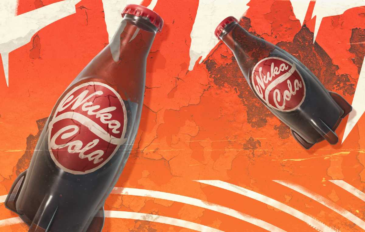 Nuka Cola plakat napoju - gra Fallout RPG sci-fi postapo