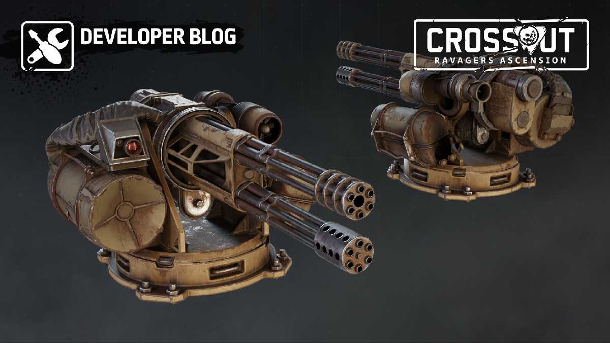 Crossout gra Devourer Minigun