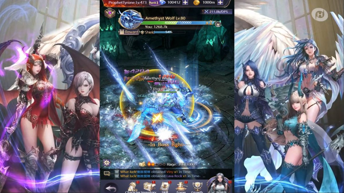 League of Angels online IDLE MMORPG fantasy gra