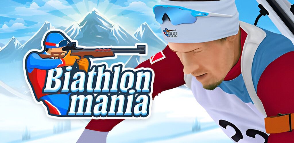 Biathlon Mania gra zimowa i sportowa online  pl