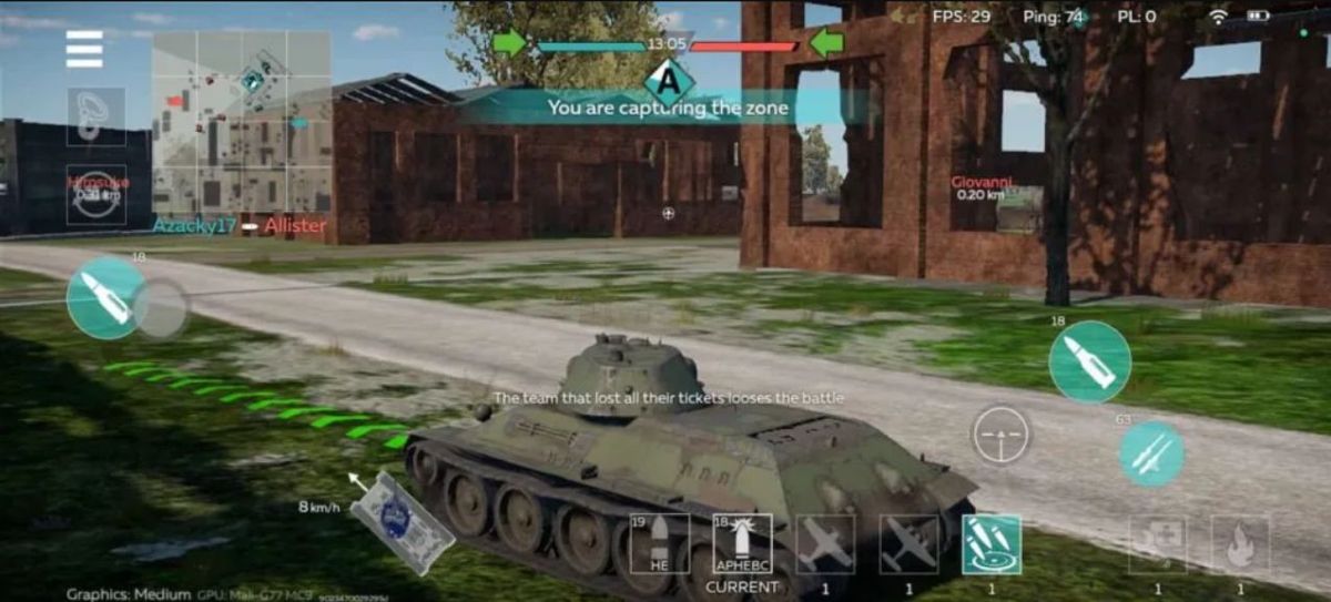 War Thunder Mobile android gra Gaijin Entertainment