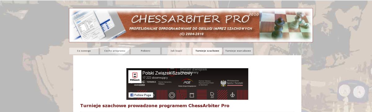 chessarbiter ułożenie szachów