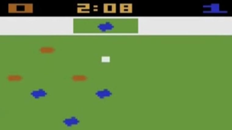 Pele's Soccer gra piłkarska NES gry retro